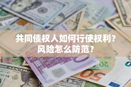 北京共同债权人如何行使权利？风险怎么防范？