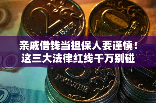 北京亲戚借钱当担保人要谨慎！这三大法律红线千万别碰