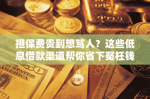 北京担保费贵到想骂人？这些低息借款渠道帮你省下冤枉钱