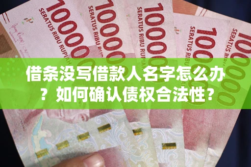 北京借条没写借款人名字怎么办？如何确认债权合法性？