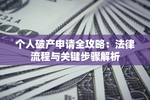 北京个人破产申请全攻略：法律流程与关键步骤解析
